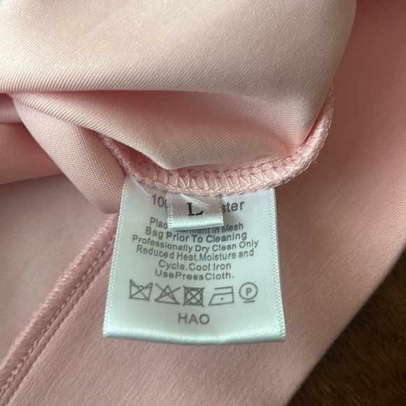 FM 2050 Pink Sparkly Teddy bear Long Sleeves Shirt - Picture 9 of 11